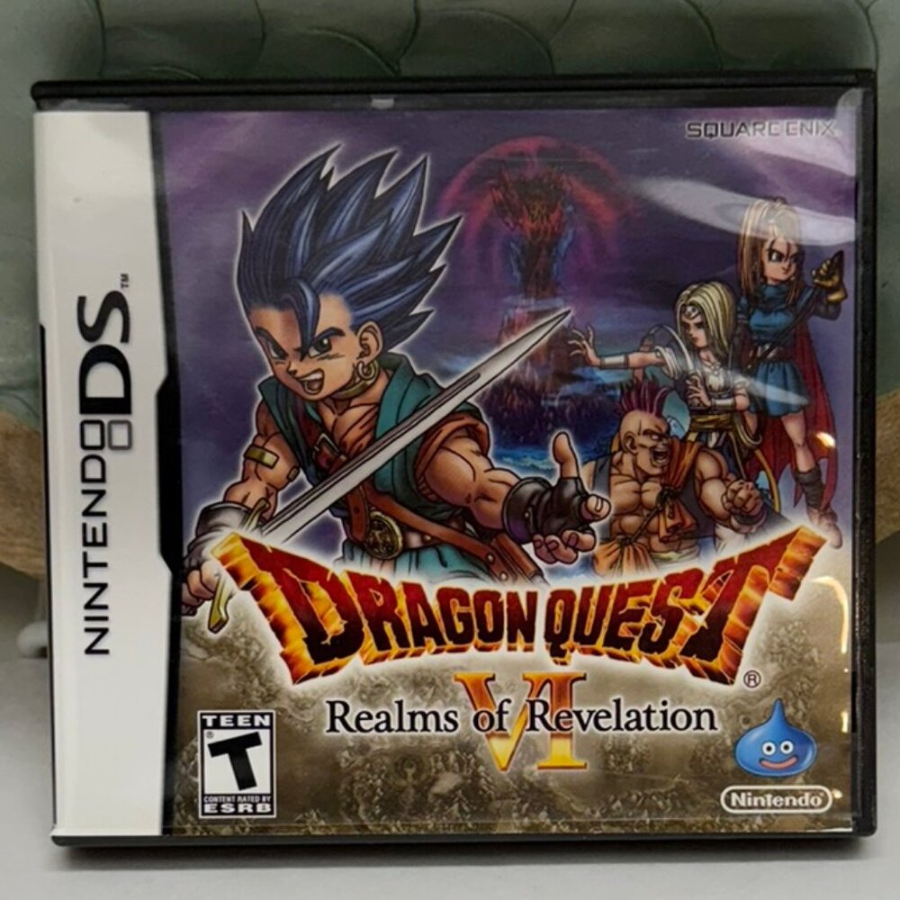 NINTENDO DS Dragon Quest VI Realms of Revelation Cartridge, Case and Booklet